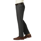 J.M. Haggar Dress Pant - Sharkskin, Dark Heather Grey view# 2
