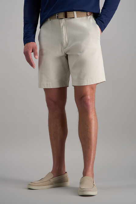 Stretch Chino Short, Putty view# 1