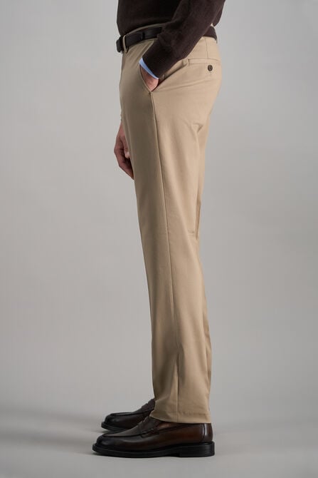 Premium No Iron Khaki Pant, Khaki view# 5