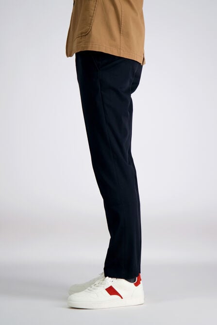 Haggar Men's Premium No Iron Khaki Straight Fit & Slim Fit Flat Front  Casual Pant, Dark Grey, 30W x 30L at  Men's Clothing store