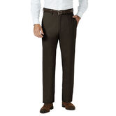 J.M. Haggar Dress Pant - Sharkskin, Chocolate view# 1