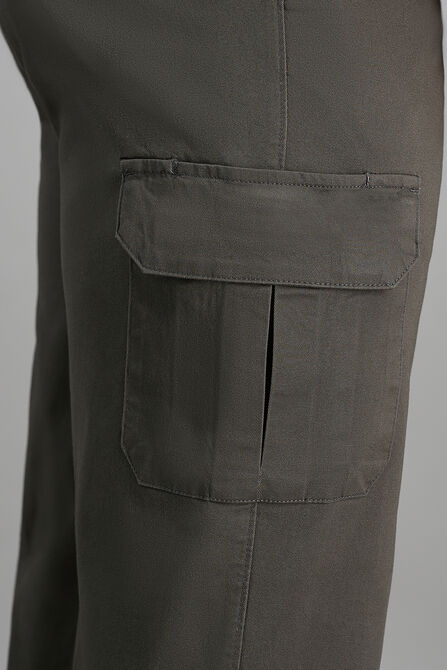 Stretch Comfort Cargo Pant, Medium Grey view# 6