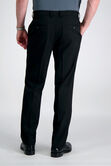 J.M. Haggar Dress Pant - Sharkskin, Chocolate view# 4