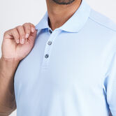 Cool 18&reg; Pro Waffle Textured Golf Polo, Cashmere Blue view# 3