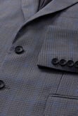 J.M. Haggar Houndstooth Windowpane Sport Coat, Med Grey view# 6