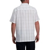 White Plaid Microfiber Shirt, White view# 2
