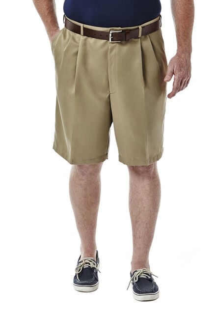 BIG &amp; TALL Cool 18&reg; Shorts, British Khaki