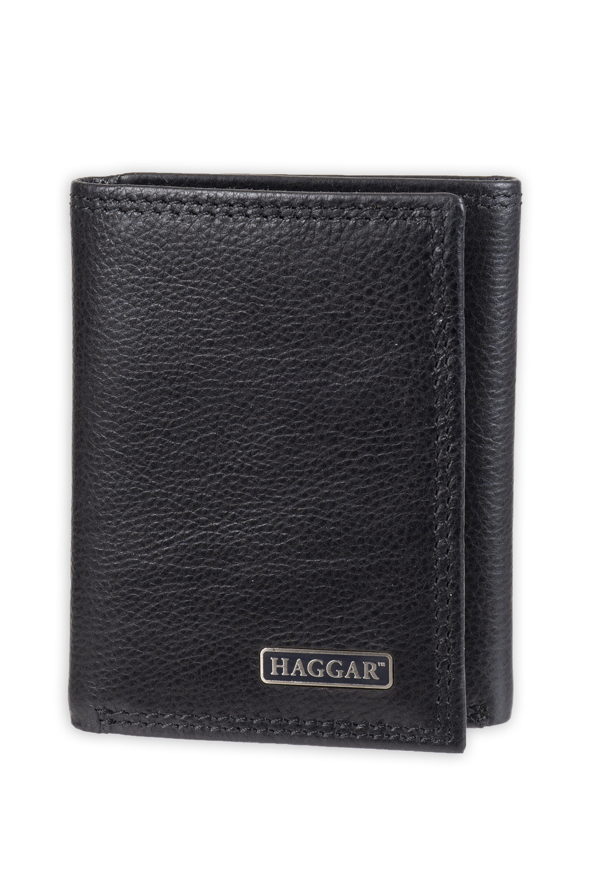 Black Mens Leather Wallets - Billfolds, Trifolds & RFID | Haggar