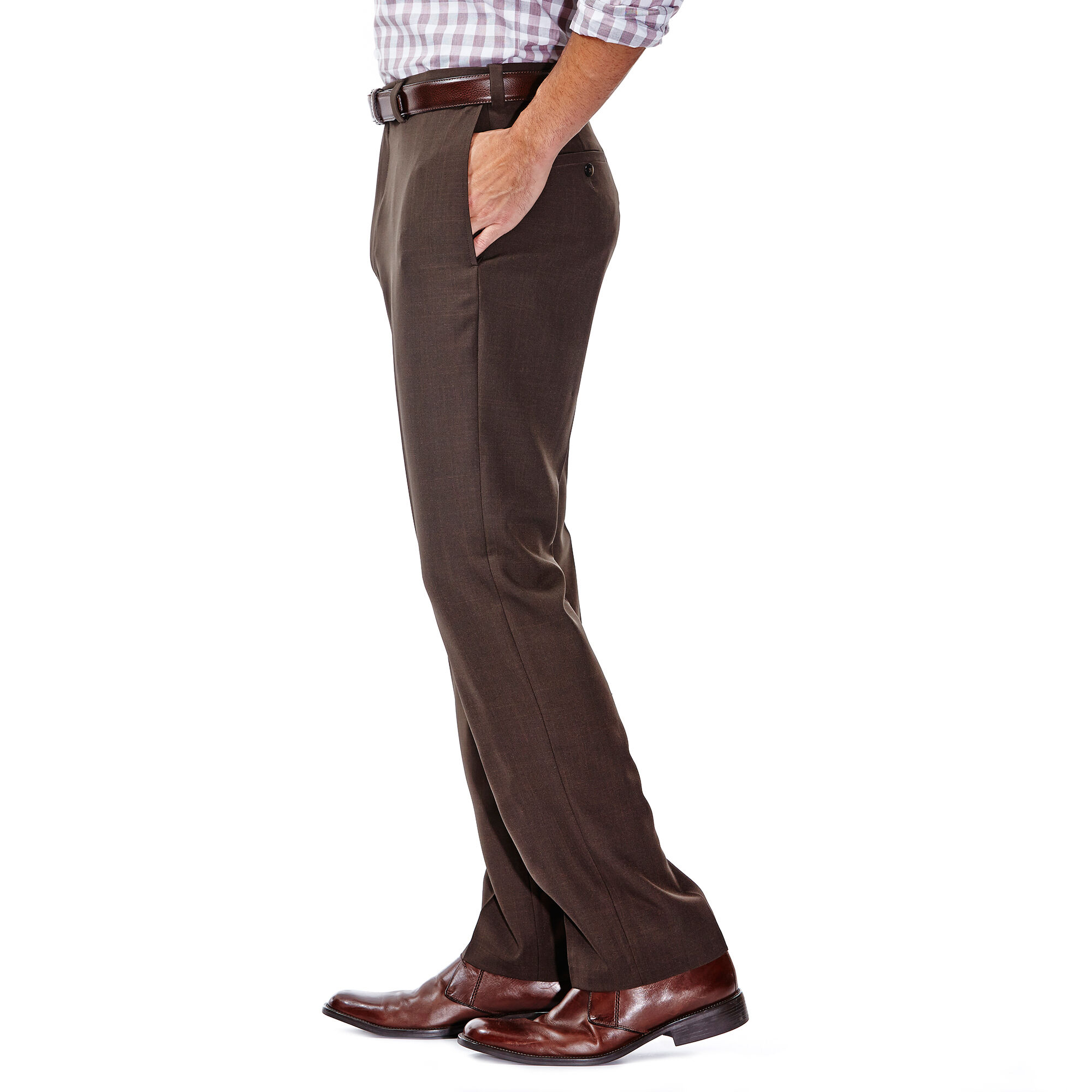 Haggar classic fit eclo stria top