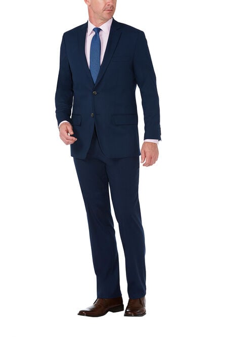 J.M. Haggar Premium Stretch Shadow Check Suit Jacket, BLUE view# 1