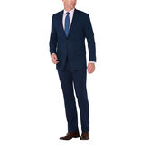 J.M. Haggar Premium Stretch Shadow Check Suit Jacket, Blue view# 1