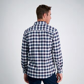 Windowpane Check Plaid Shirt, Navy view# 2