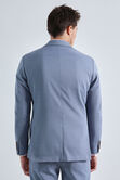 Smart Wash&reg; Tonal Plaid Suit Jacket, Chambray view# 2