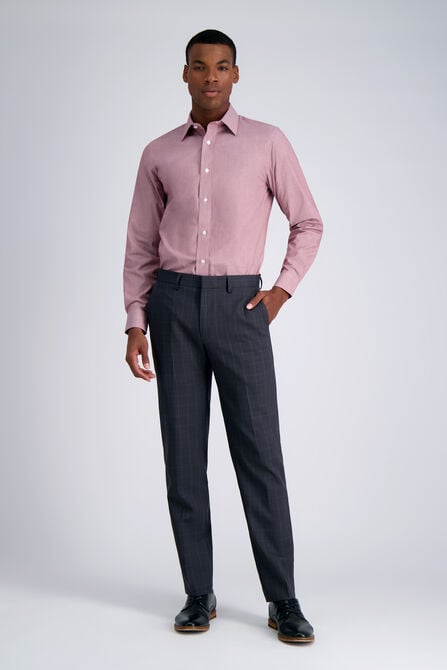 Premium Comfort Dress Shirt - Burgundy,  view# 3