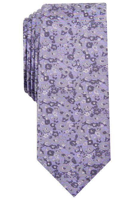 Floral Tie, Purple view# 1