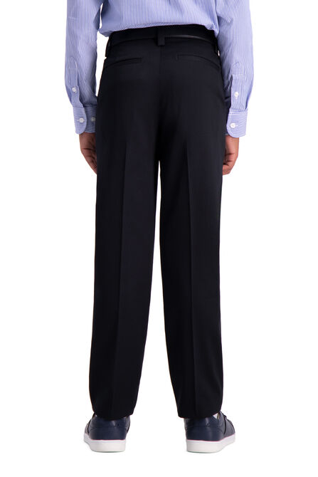Boys Premium No Iron Khaki &#40;8-20&#41;, Black view# 3