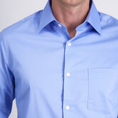 Premium Comfort Solid Dress Shirt, Light Blue view# 3