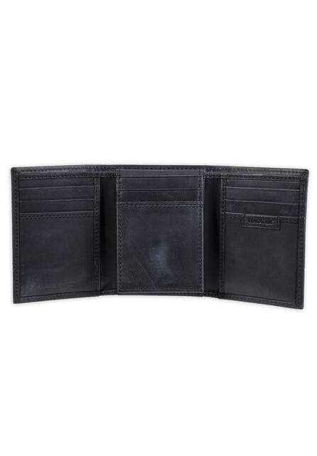 RFID Carizzo Trifold Wallet, Black