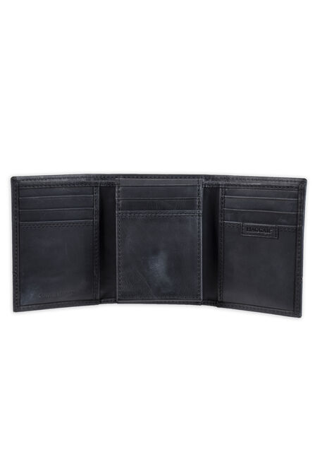 RFID Carizzo Trifold Wallet, Black view# 1