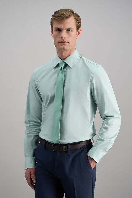 Premium Comfort Dress Shirt - Seafoam, SEAFOAM view# 1
