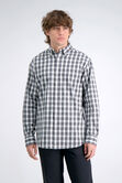 Long Sleeve Poplin Shirt, Dark Grey view# 1