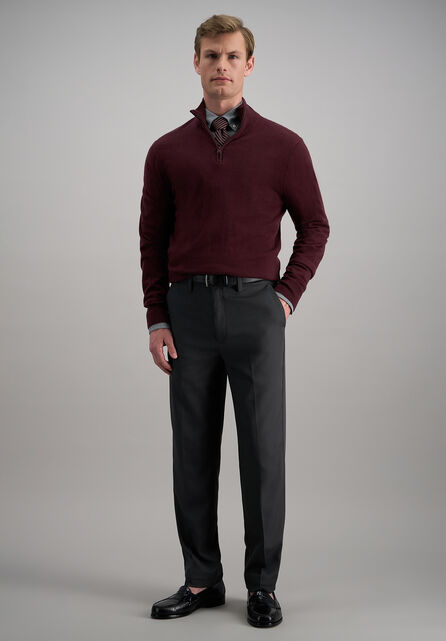 Premium Comfort Dress Shirt - Black Check, Black