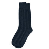 Dress Socks - Textured Solid Weave, Mineral view# 4
