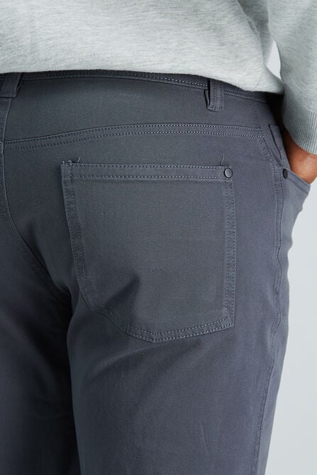 The Active Series&trade; City Flex &trade; 5-Pocket Pant, Med Grey view# 5