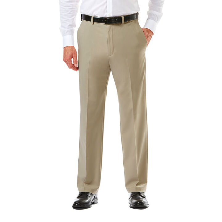 Cool 18 Pro Pant Classic Fit Flat Front Stretch No Iron Haggar Com