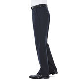 Premium Stretch Tic Weave Dress Pant, Black / Charcoal view# 6