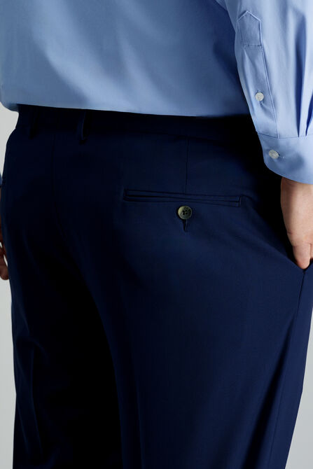 J.M. Haggar Big &amp; Tall Suit Pant, BLUE view# 4