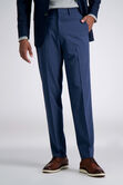 J.M. Haggar 4 Way Stretch Dress Pant,  Blue Heather view# 2