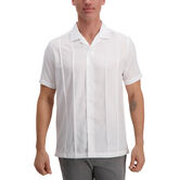 Solid Pintuck Shirt, White view# 1