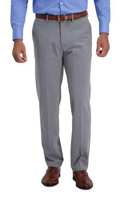 J.M. Haggar 4-Way Stretch Dress Pant, Grey view# 1