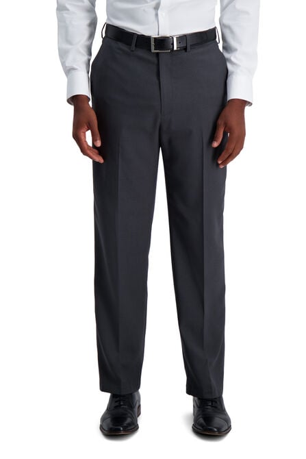 Premium Comfort Dress Pant - Tonal Glen Plaid, Black / Charcoal view# 1