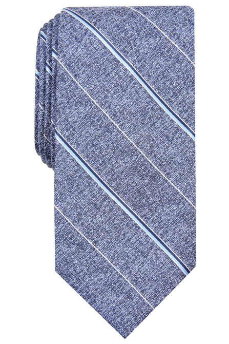 Striped Tie, Navy view# 1
