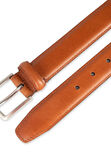 32mm Feather Edge Belt, COGNAC view# 3