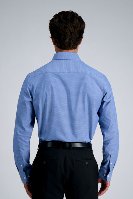 Premium Comfort Dress Shirt - Blue Dobby, Cobalt view# 2