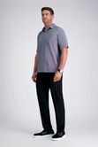 Short Sleeve Pique Polo, Med Grey view# 4