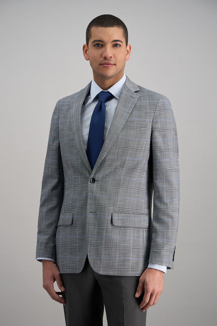 J.M. Haggar Large Plaid Windowpane Sport Coat,  view# 1