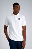 Pro Football Hall of Fame X Haggar - Vintage Wash Polo, White view# 1
