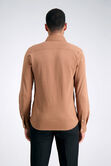 Long Sleeve Pique Shirt - Multi Dot, Mocha view# 2
