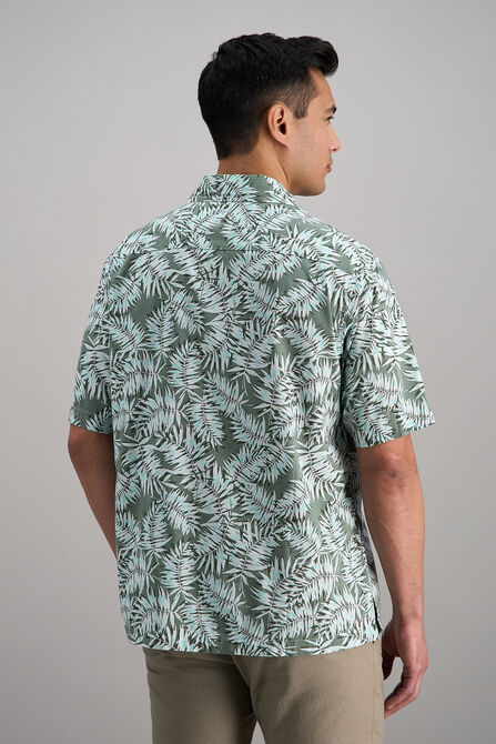 Short Sleeve Camp Shirt, White view# 4