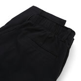 Premium No Iron Khaki Pull On Pant, Black view# 5