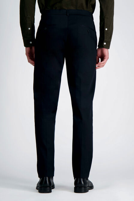 Wrinkle Free Performance Khaki Pant, Black view# 4