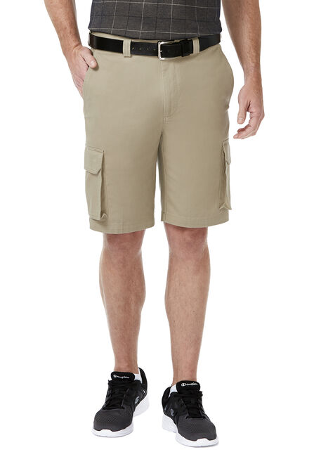 Stretch Cargo Short, Putty view# 1