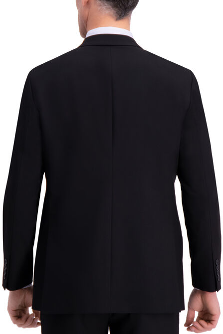 J.M. Haggar 4-Way Stretch Suit Jacket, Black view# 2