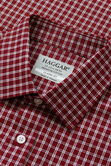 Premium Comfort Dress Shirt -  Dark Red Check,  view# 4