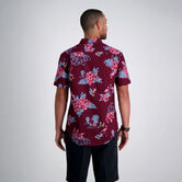 Floral Flamingo Shirt, Aubergine view# 2