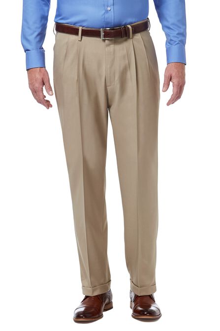 Premium Comfort Dress Pant, Khaki view# 1